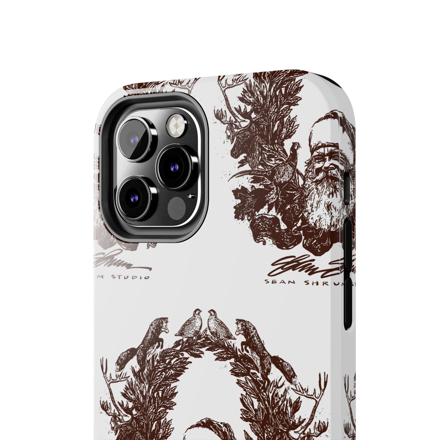 Woodland Santa iPhone Case / DOUBLE CHECK SIZE BEFORE ORDERING