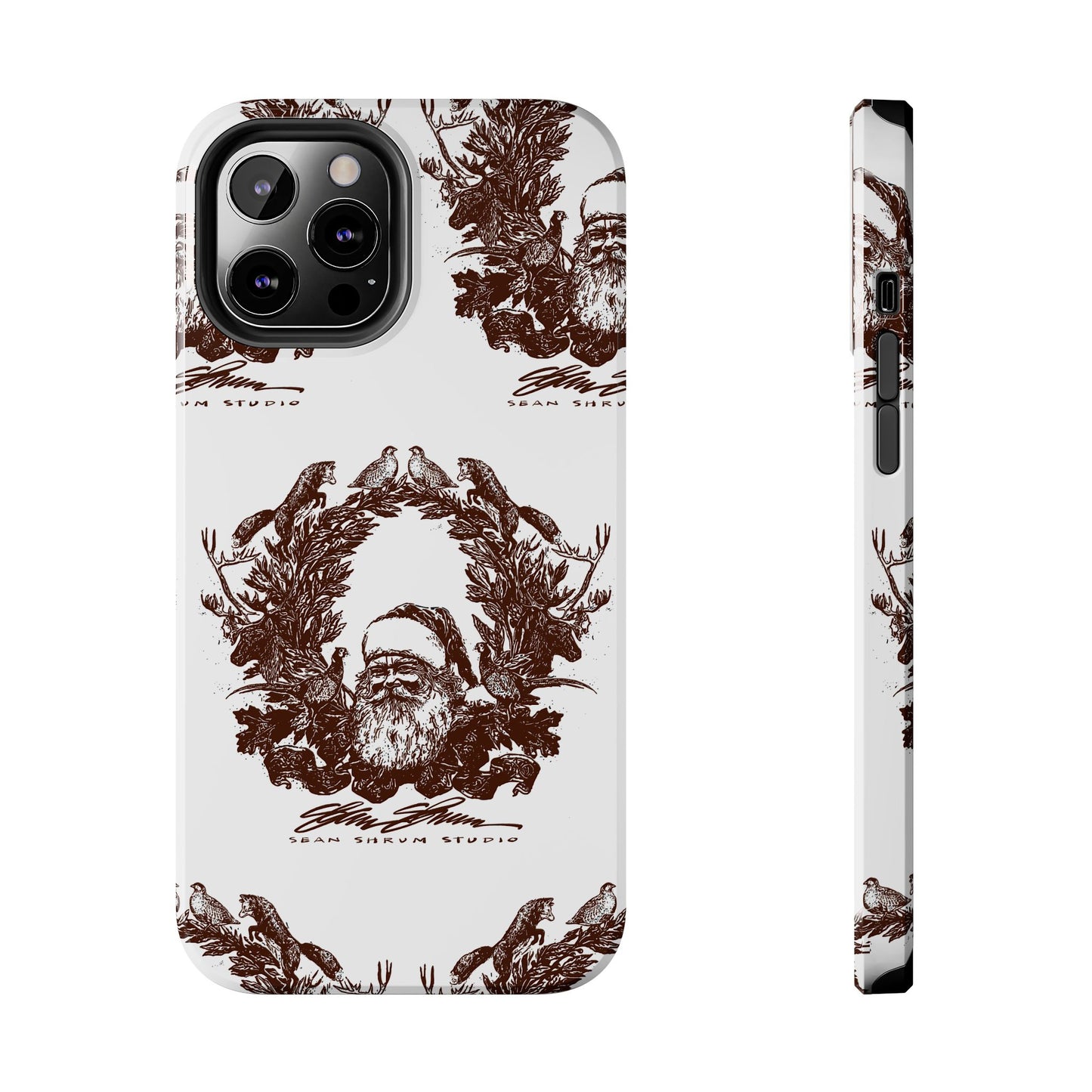 Woodland Santa iPhone Case / DOUBLE CHECK SIZE BEFORE ORDERING