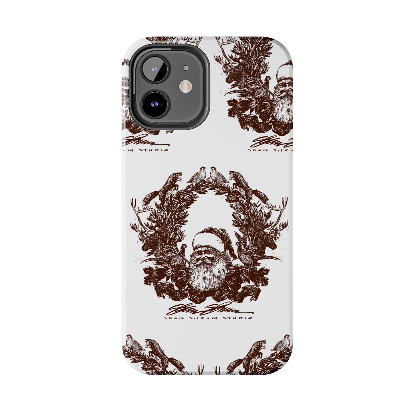 Woodland Santa iPhone Case / DOUBLE CHECK SIZE BEFORE ORDERING