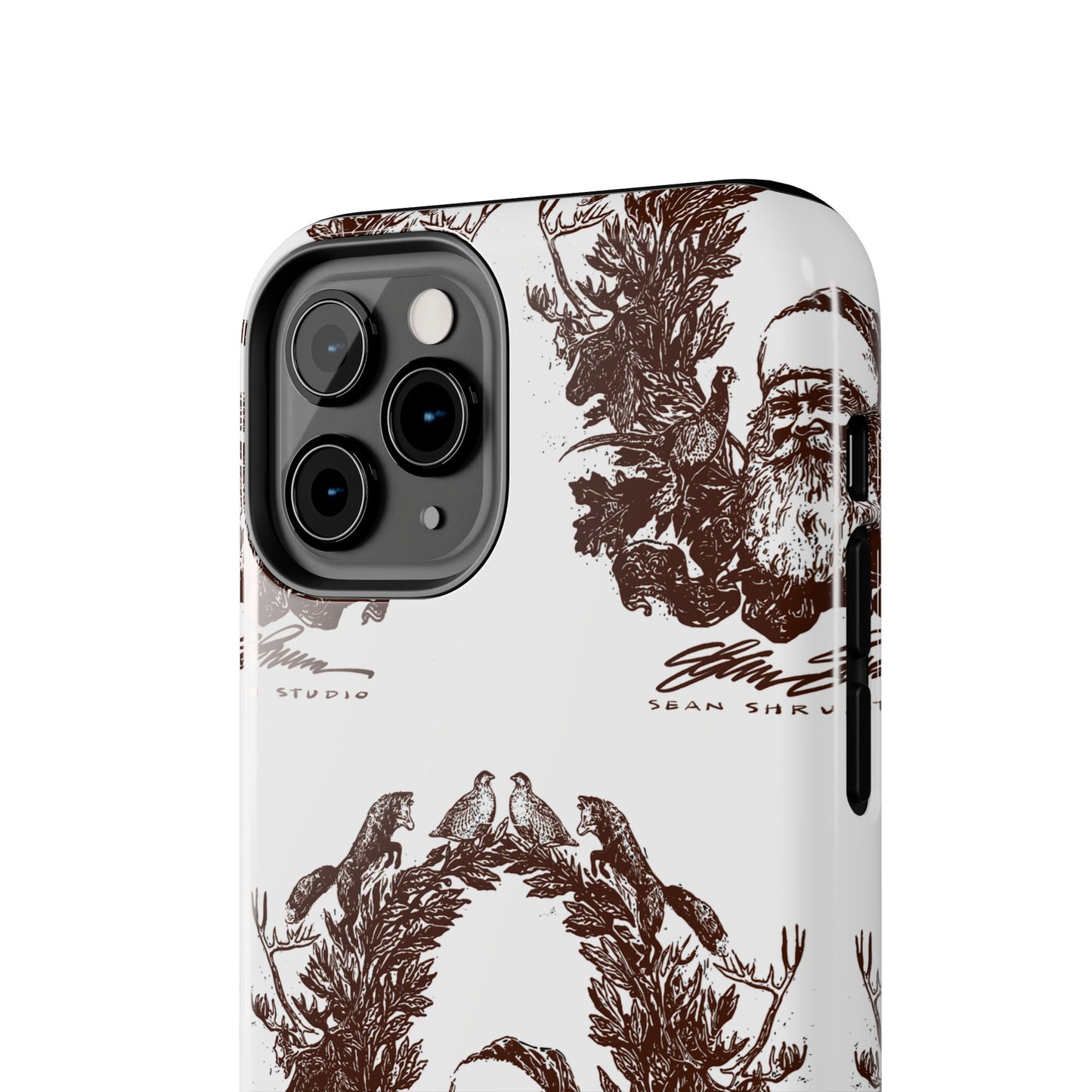 Woodland Santa iPhone Case / DOUBLE CHECK SIZE BEFORE ORDERING