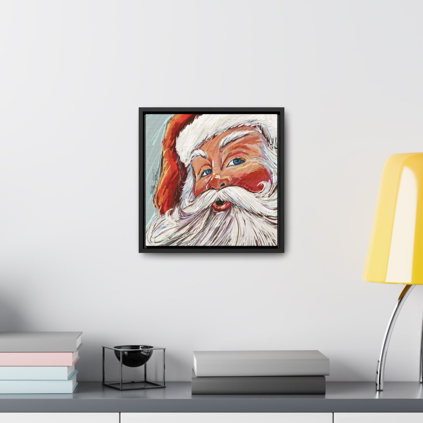 Vonde’s Santa Giclee on Canvas