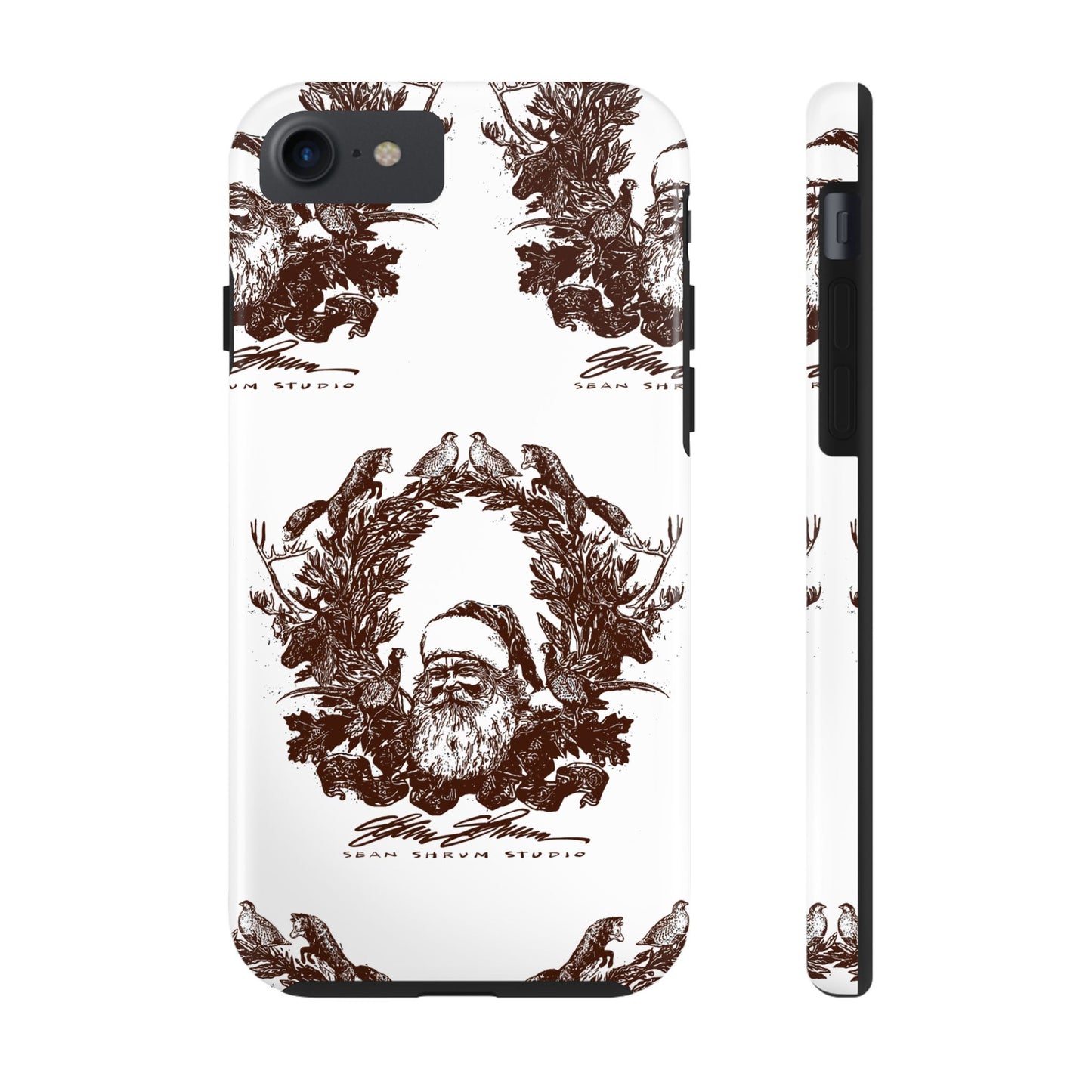 Woodland Santa iPhone Case / DOUBLE CHECK SIZE BEFORE ORDERING
