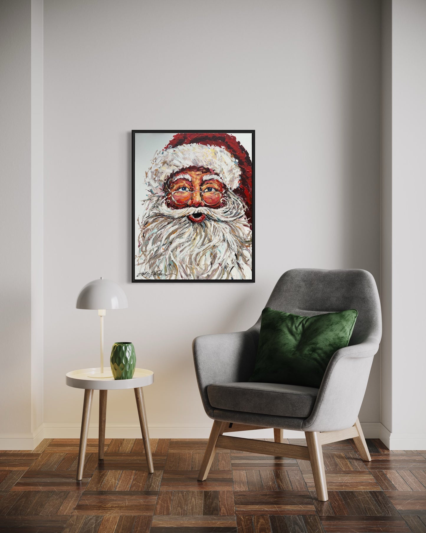 Santa Close Up 24x30”