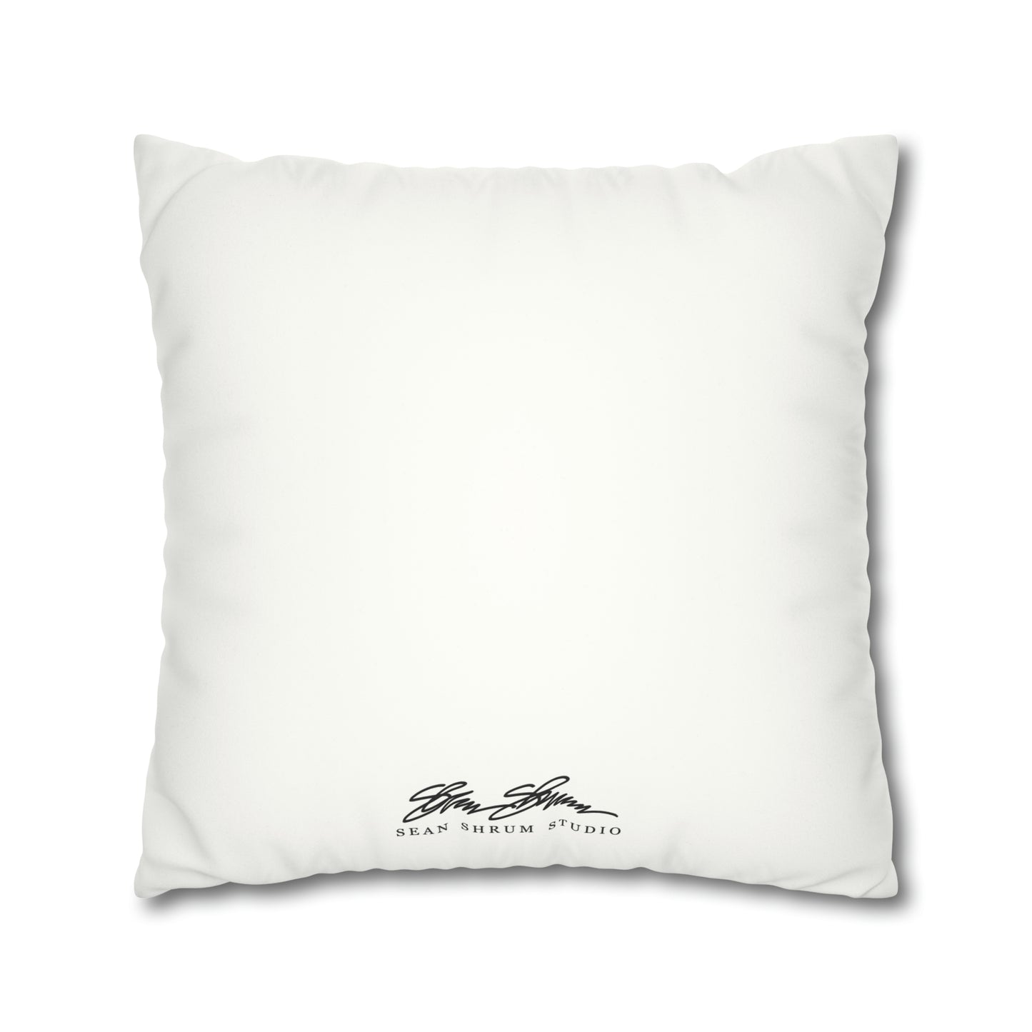 Candy Claus Faux Suede Pillow Case (no insert)