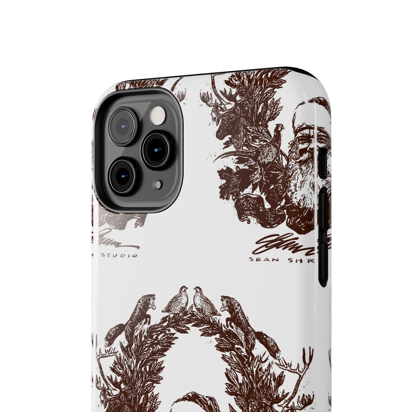 Woodland Santa iPhone Case / DOUBLE CHECK SIZE BEFORE ORDERING