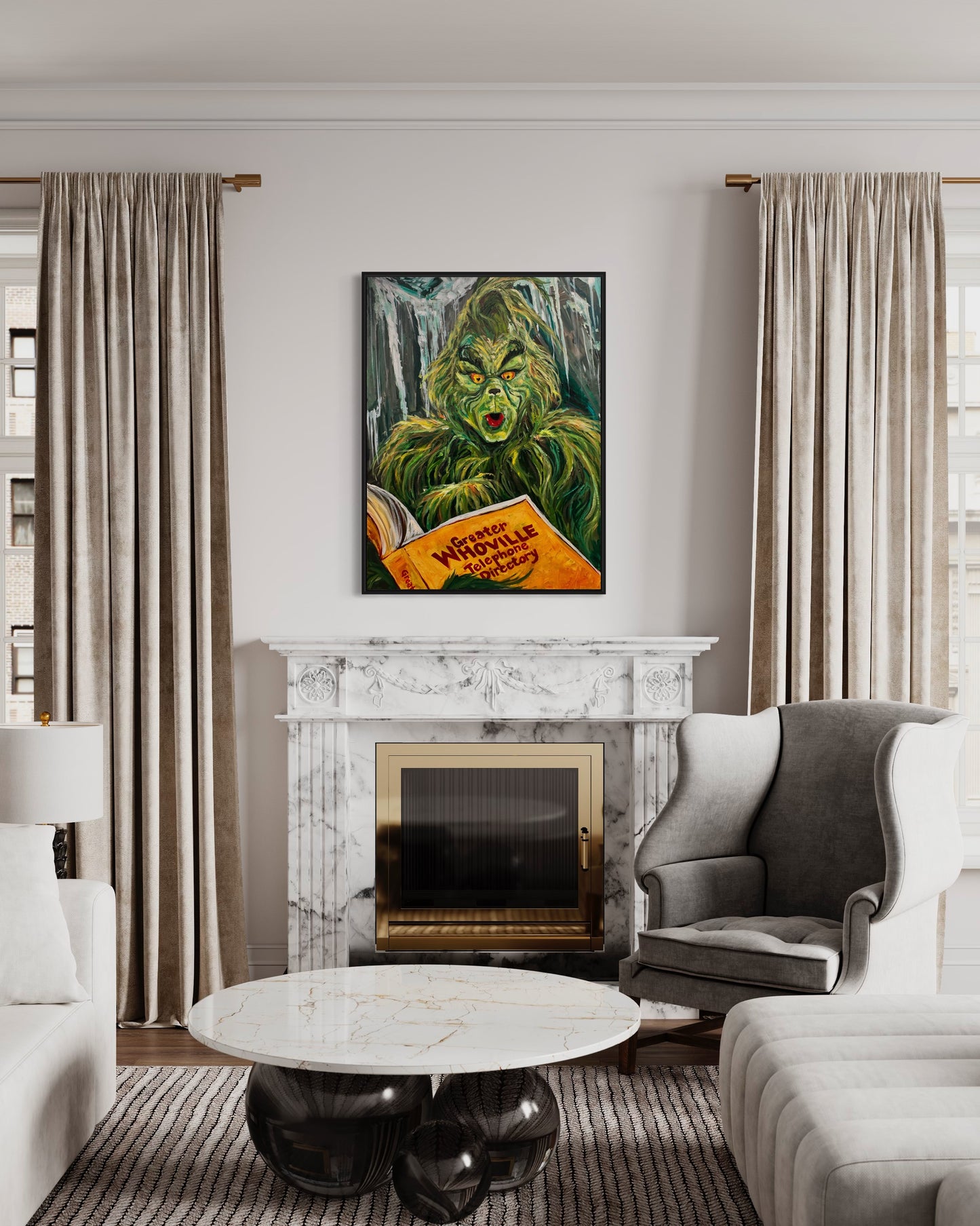 Grinch Whoville Directory 30x40