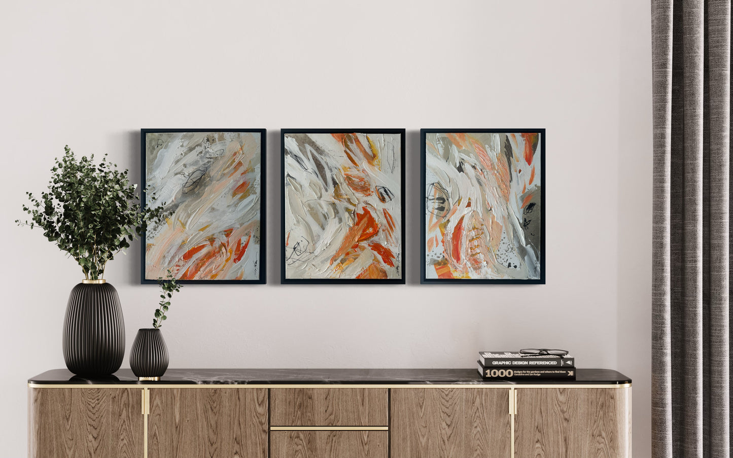 16x20” Abstract Set of 3