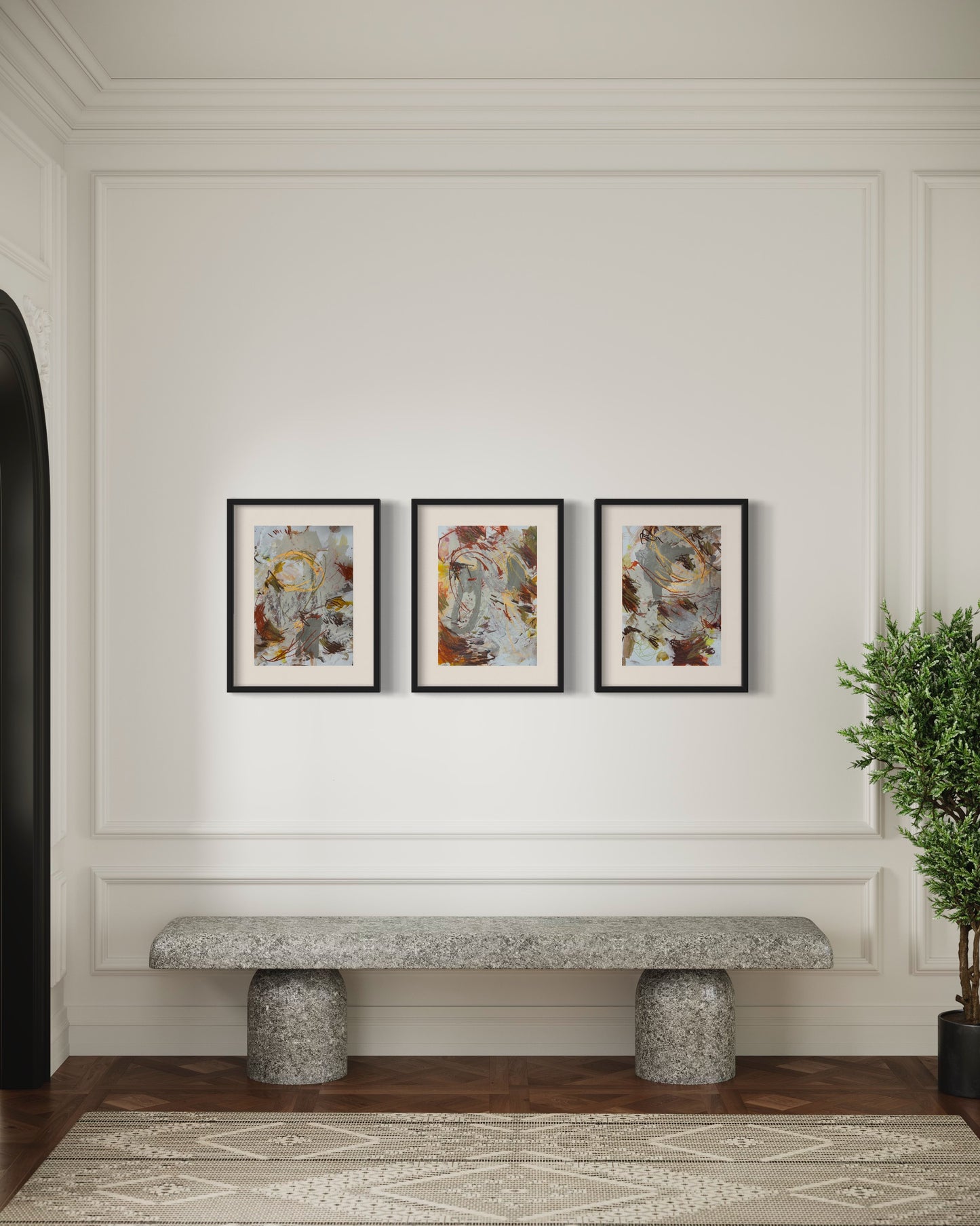 Abstract Set of 3