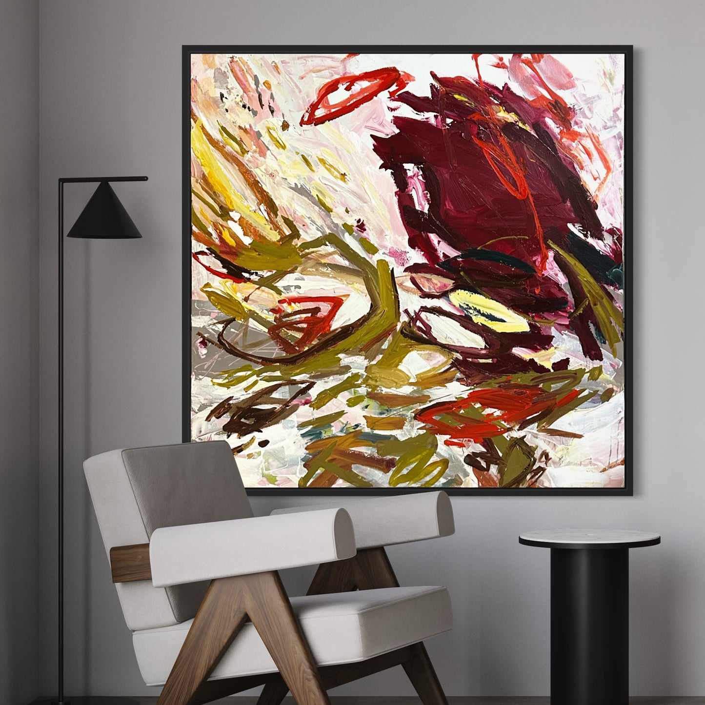 48x48” Abstract I