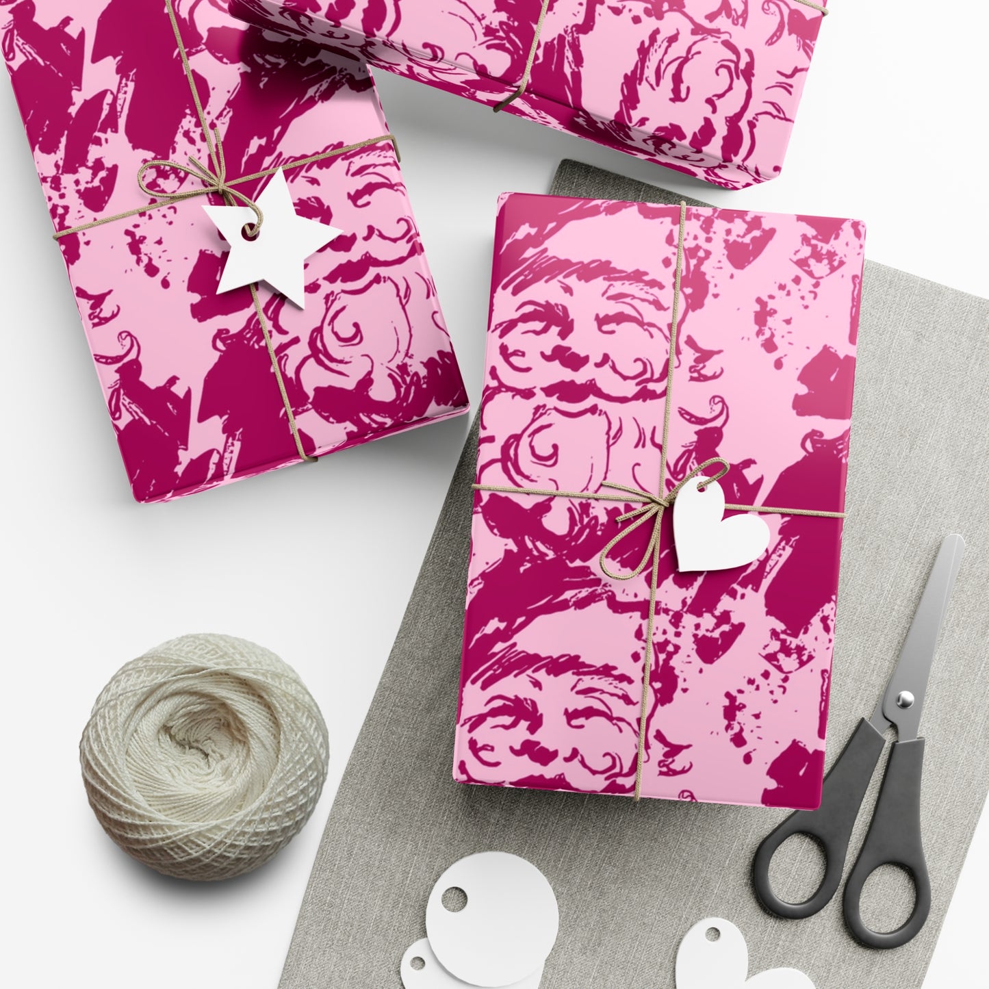 Santa Pink paper