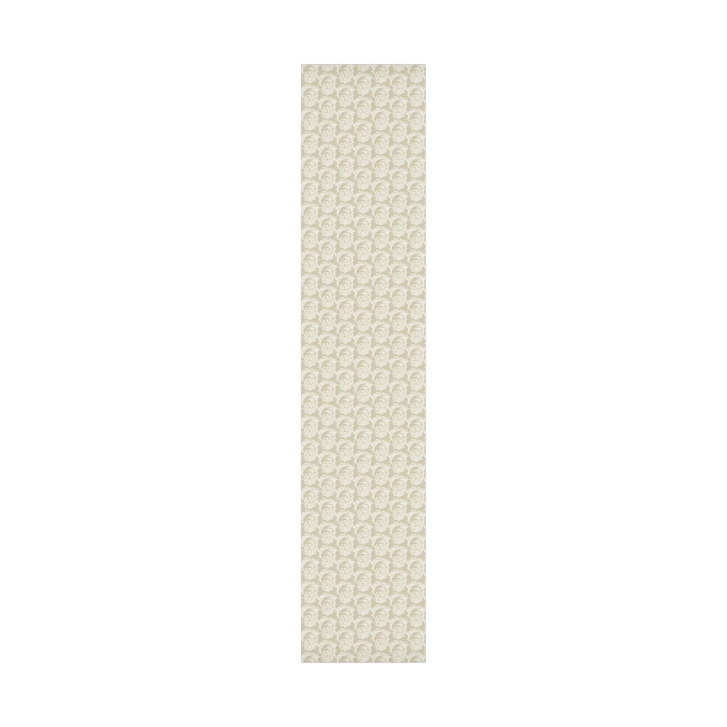Cream & Taupe Santa Gift Wrap