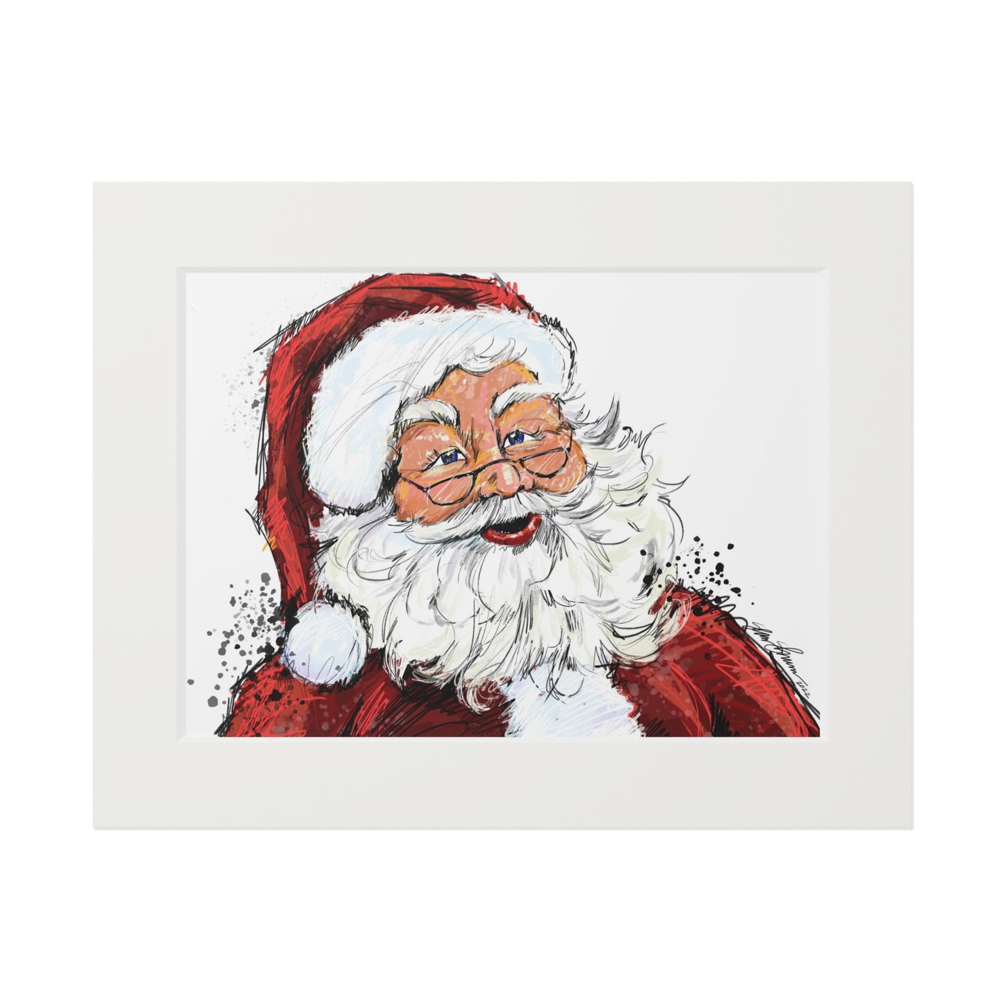 Santa 2022 Fine Art Print