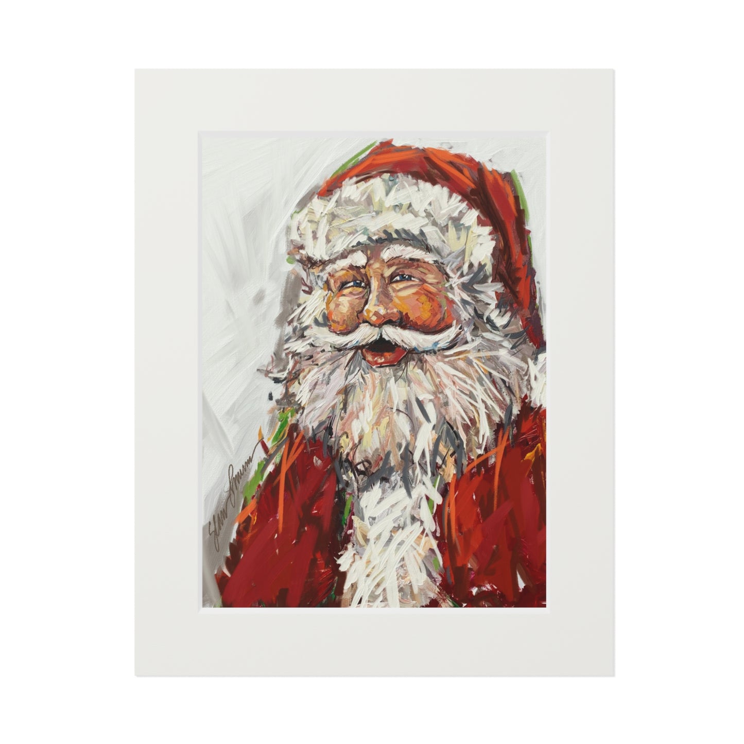 Santa Fine Art Print