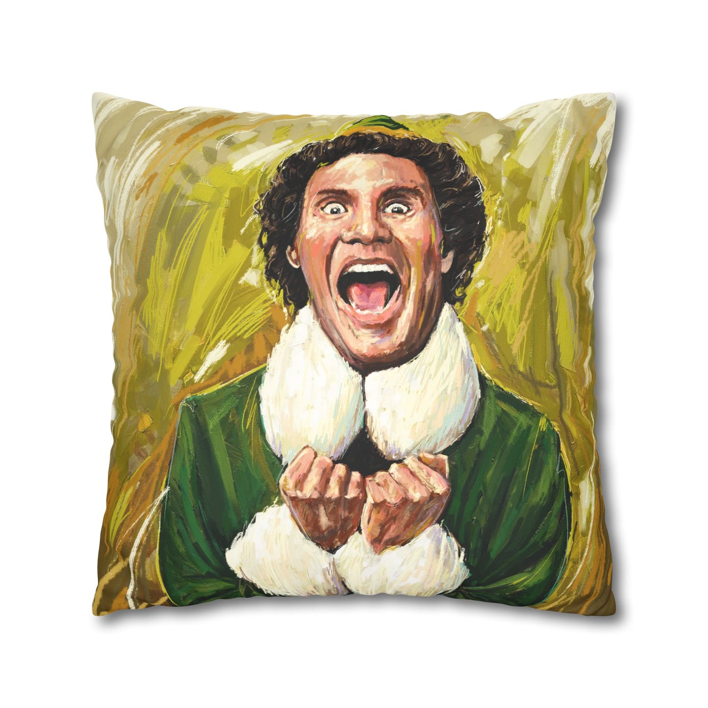 Double Sided Buddy/Santa Pillow Cover (no insert)