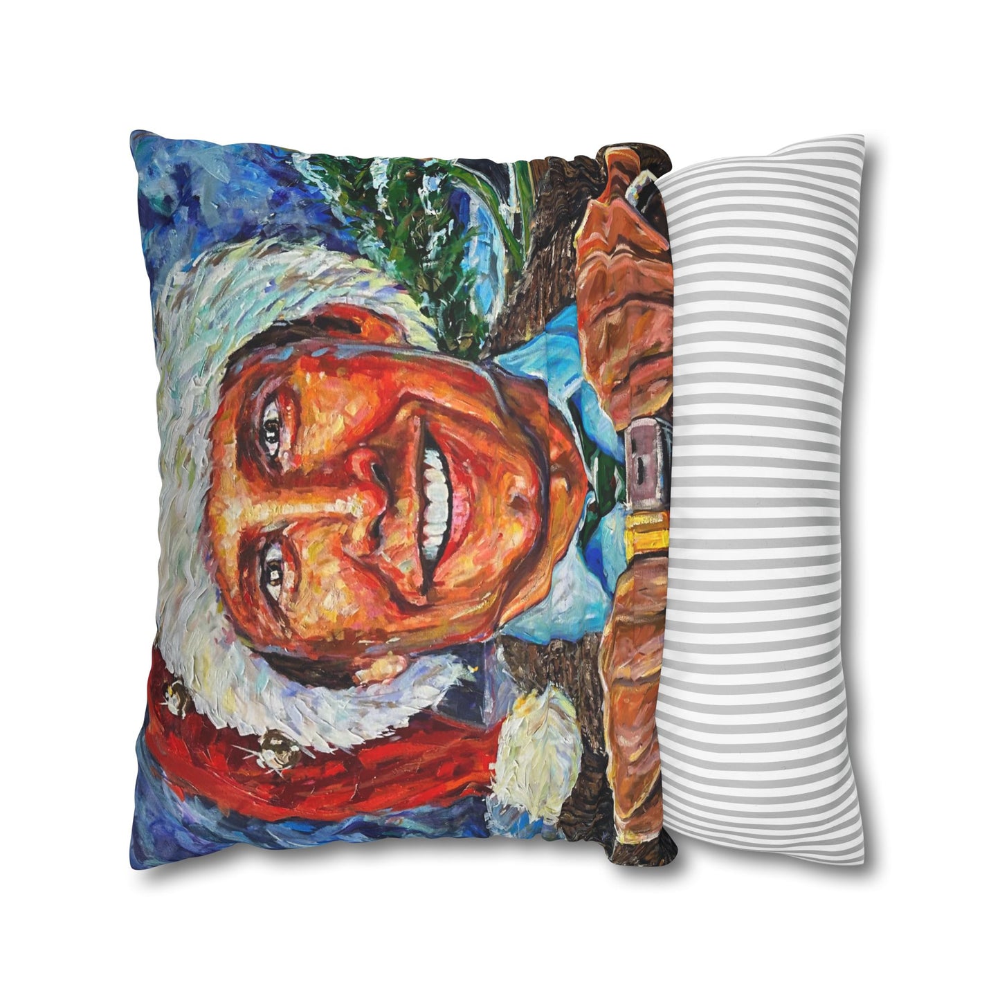 Clark / Cousin Eddie Faux Suede Pillow Case (no insert)