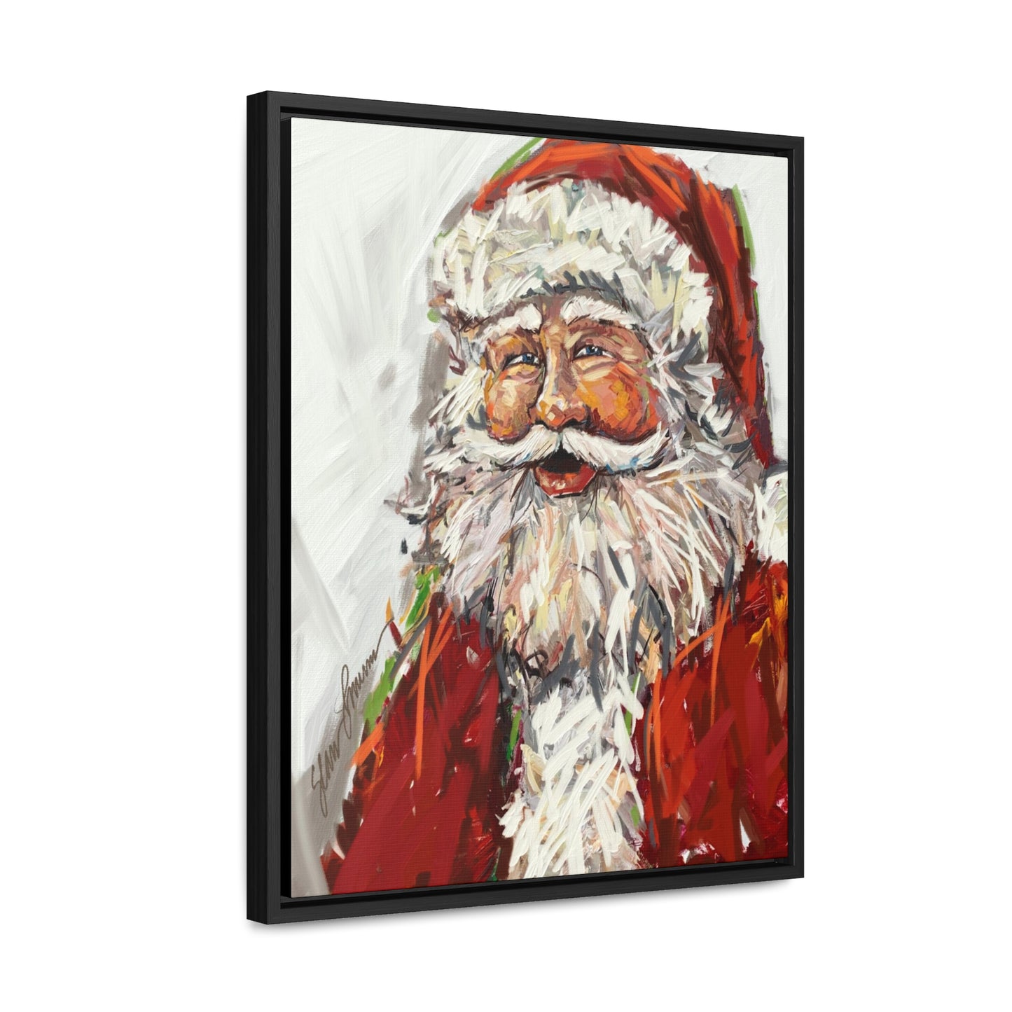 Santa Giclee Framed