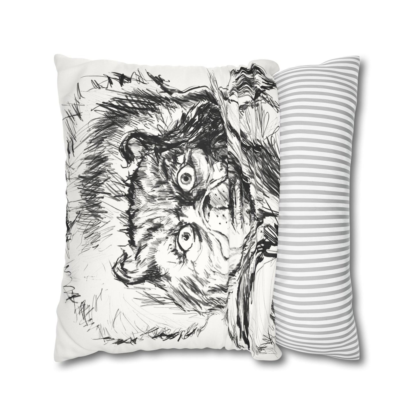 Grinch Faux Suede Pillow Case (no insert)