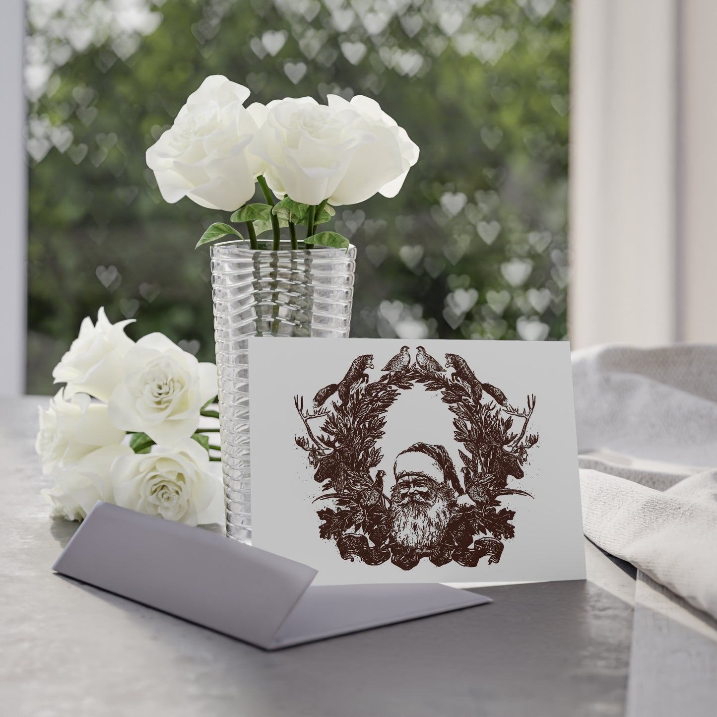 Woodland Holiday Cards (Two-sided print)
