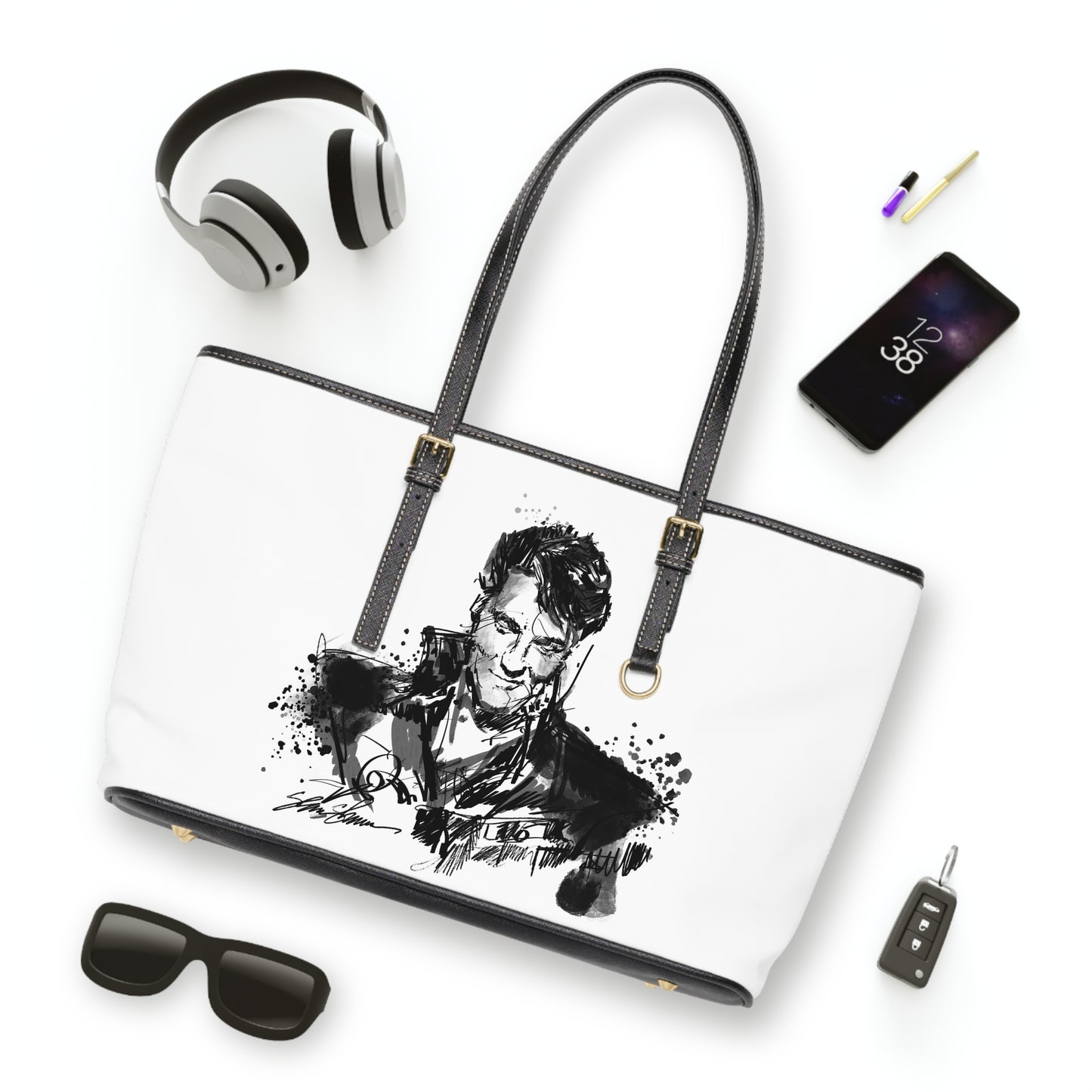 Elvis  Leather Shoulder Bag