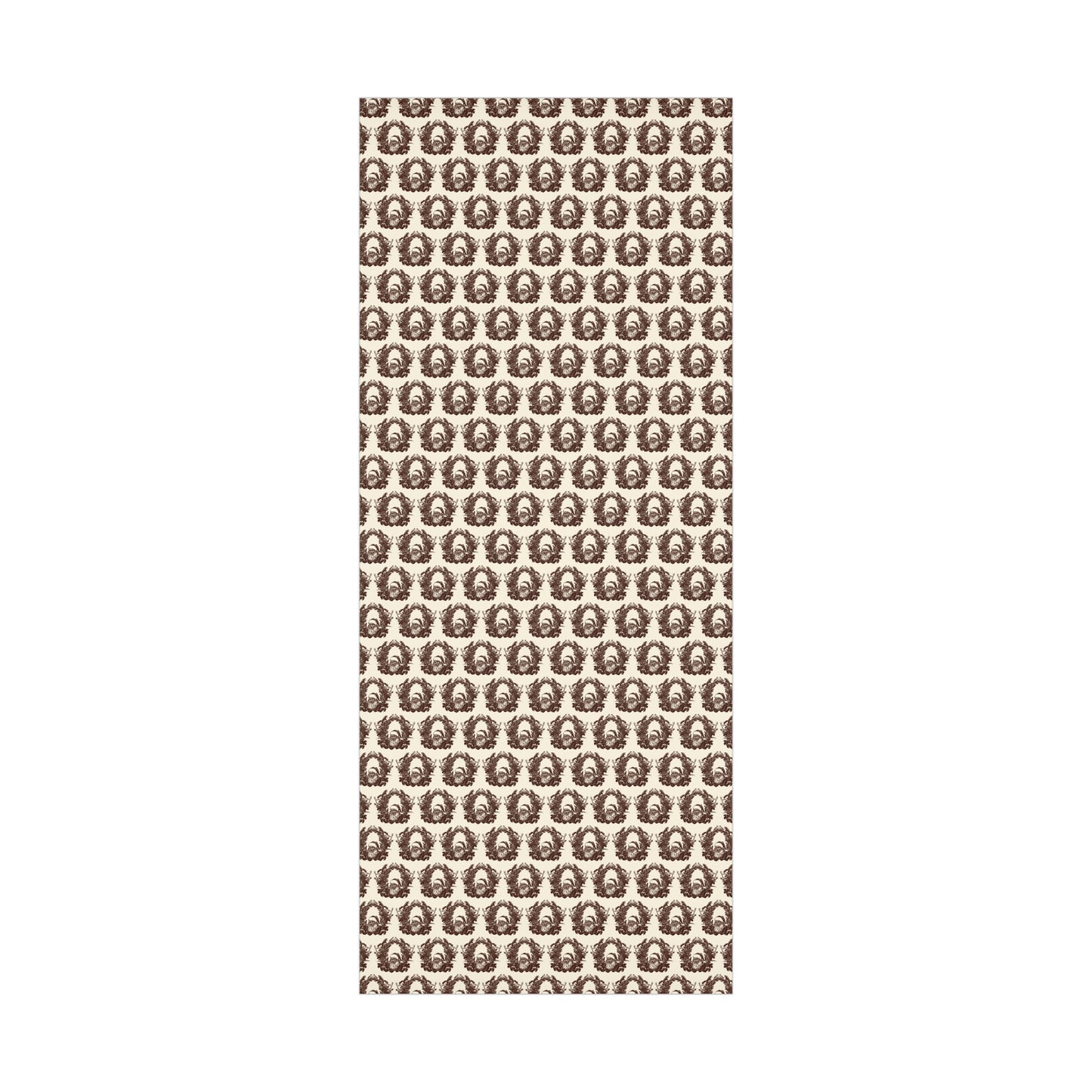 Woodland Gift Wrap / cream + sepia