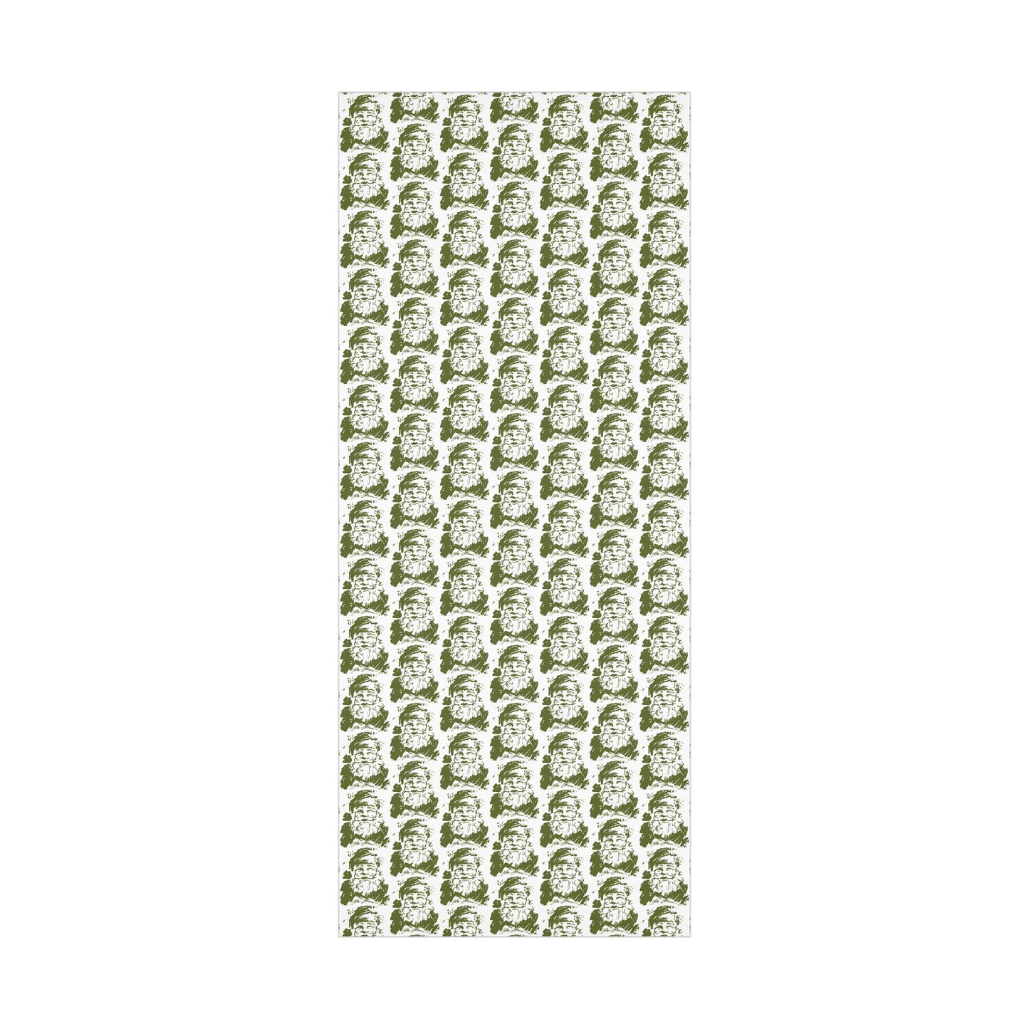 Green Santa Gift Wrap