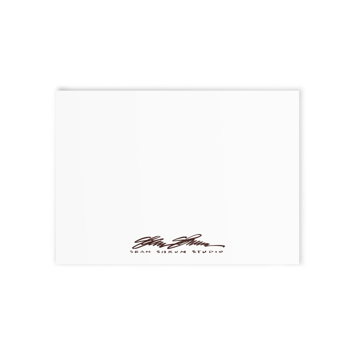 Woodland Holiday Cards (Two-sided print)
