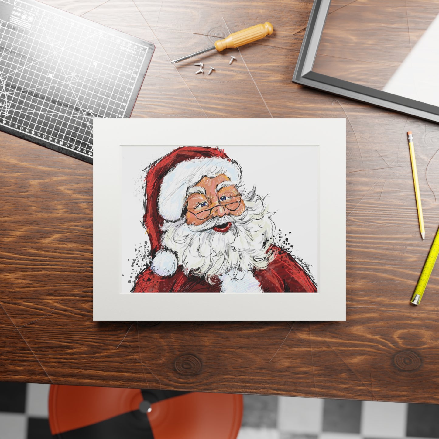Santa 2022 Fine Art Print