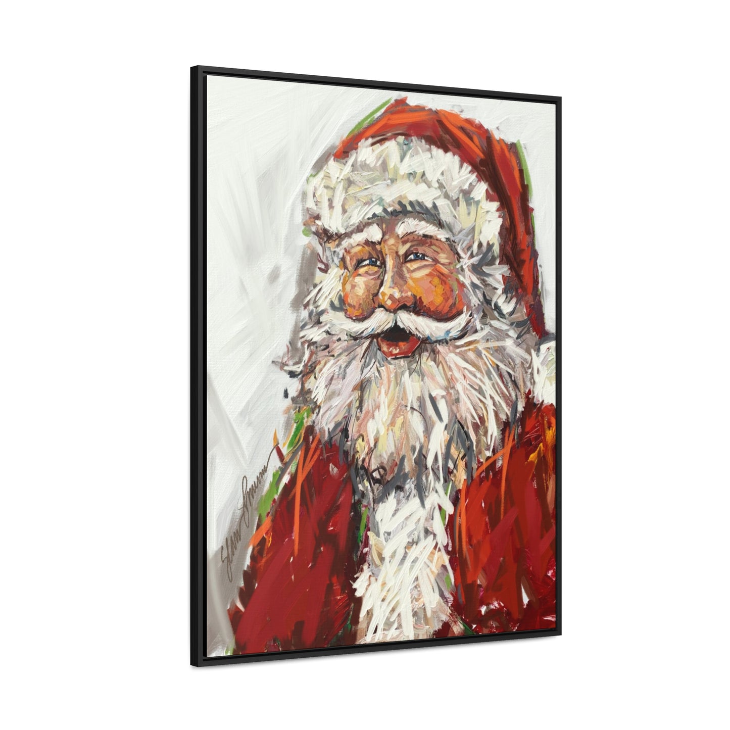 Santa Giclee Framed