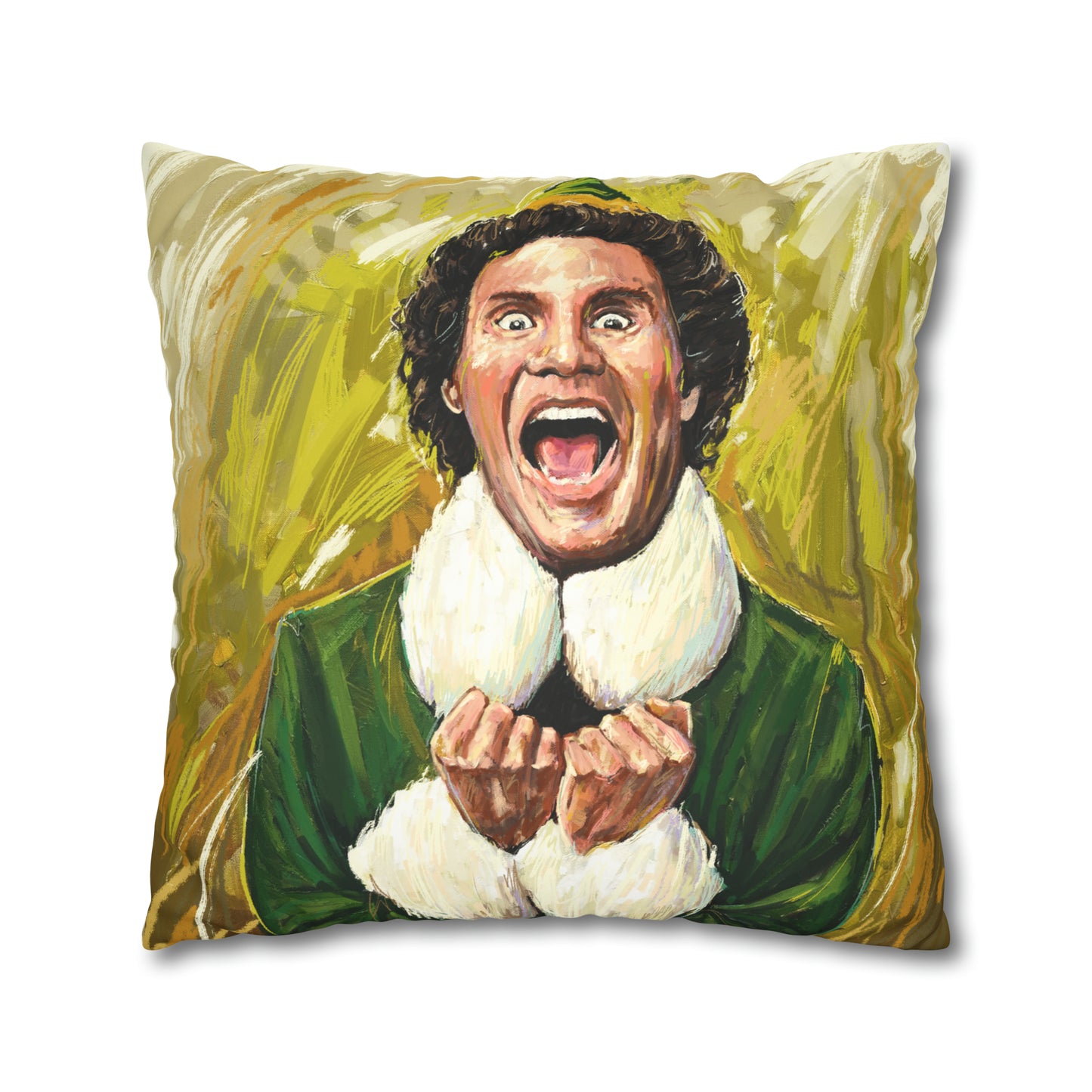 Double Sided Buddy/Santa Pillow Cover (no insert)