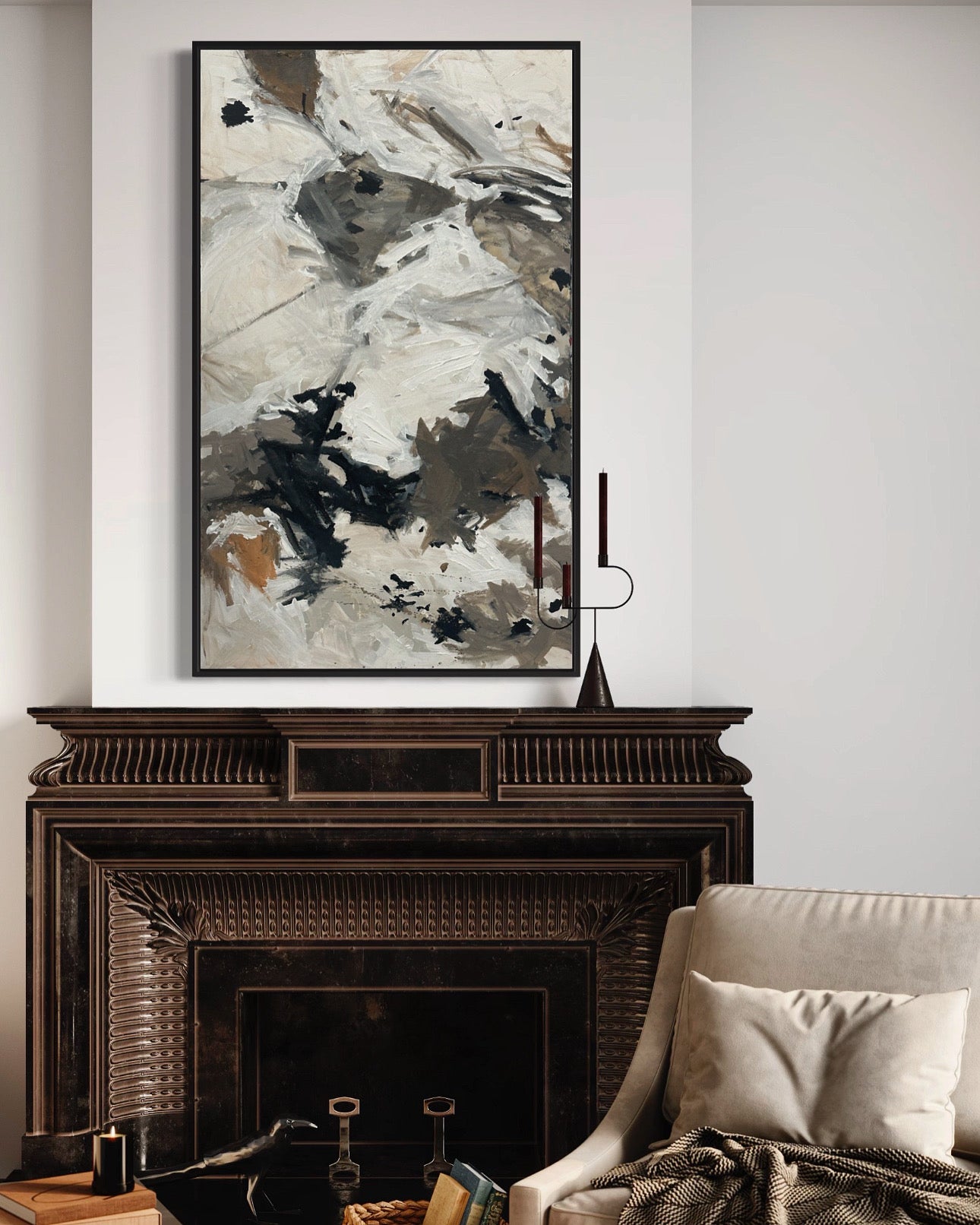 36x60” Abstract VII