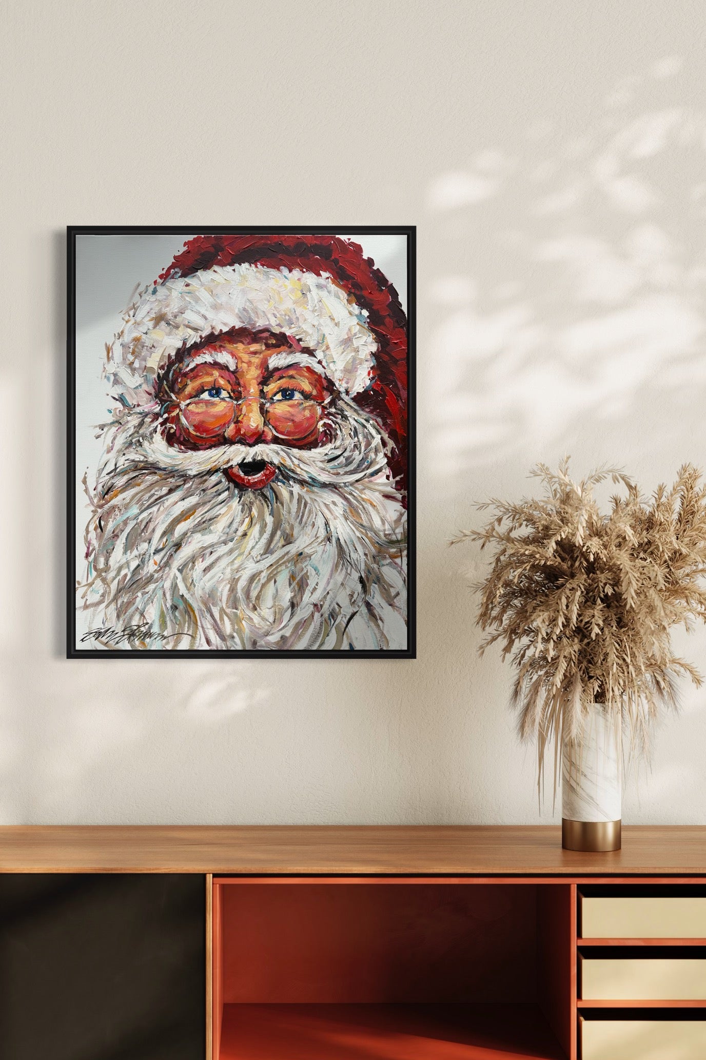 Santa Close Up 24x30”