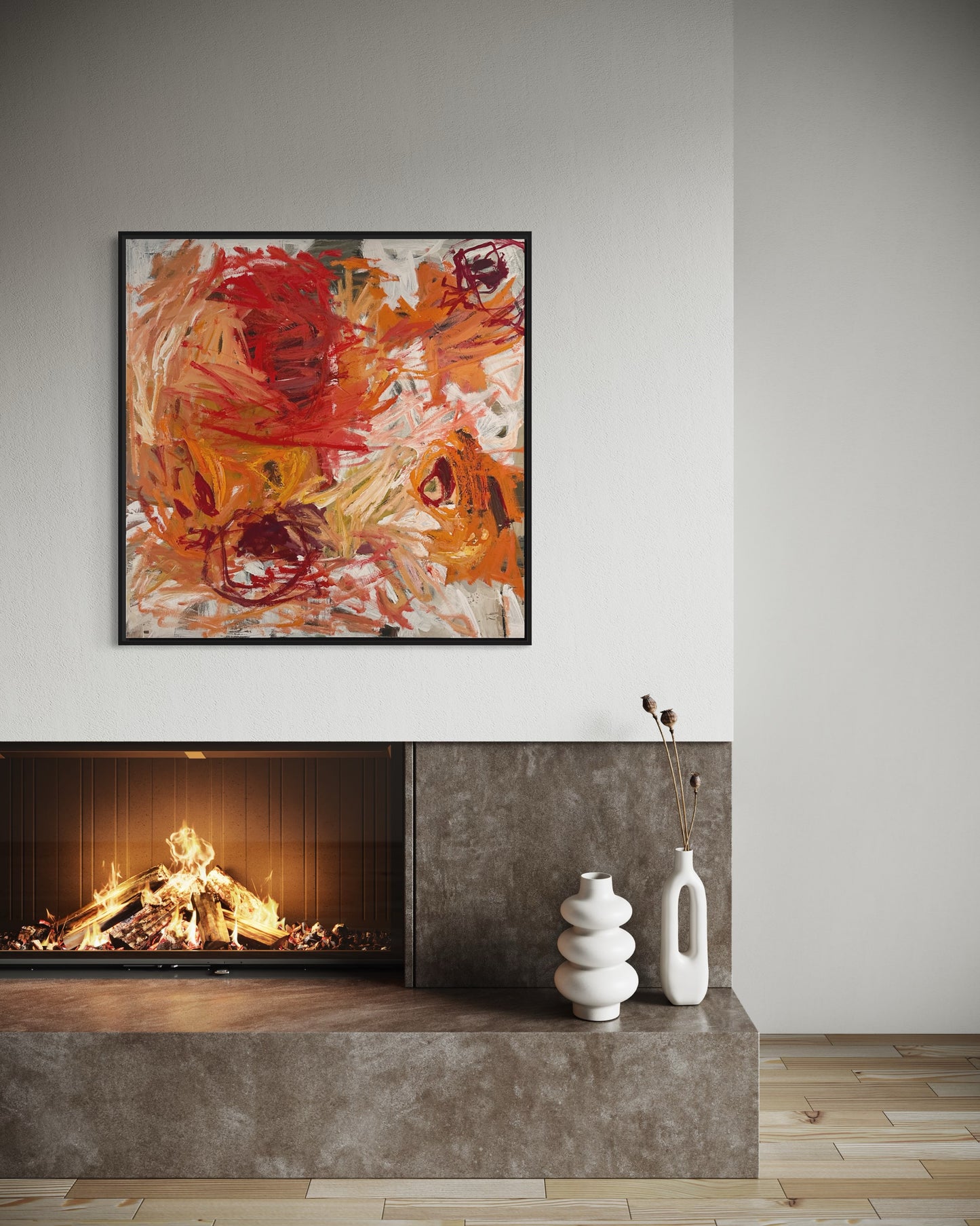 40x40” Abstract VI