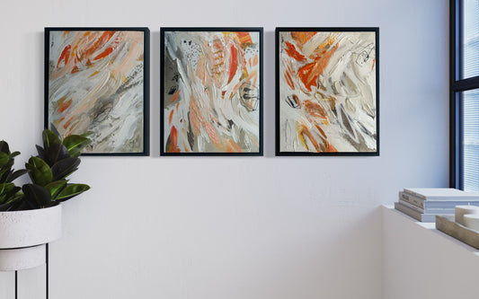 16x20” Abstract Set of 3