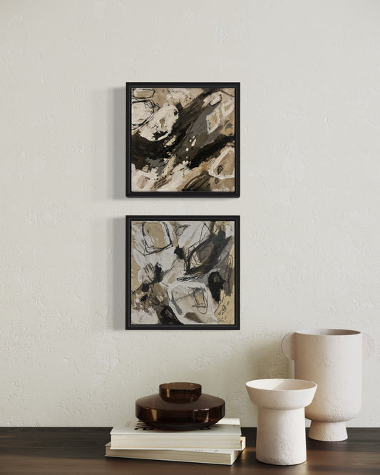 12x12 Abstract Pair
