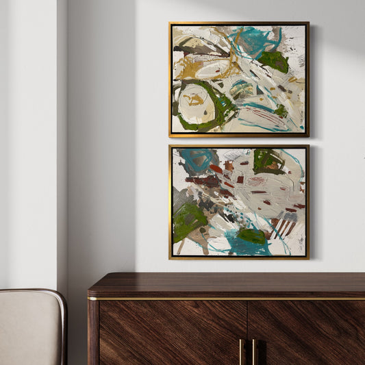 16x20” Abstract Pair I