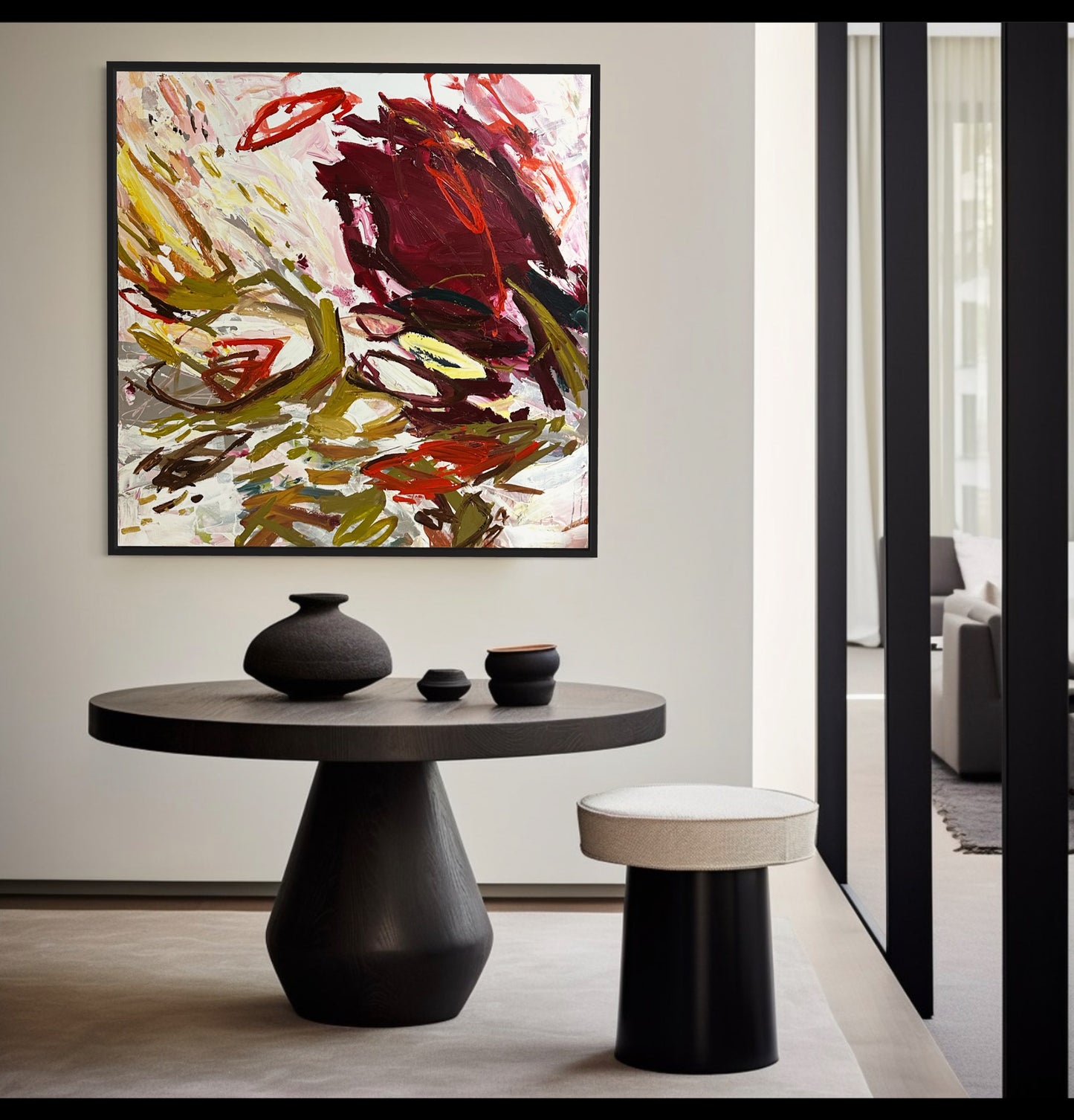 48x48” Abstract I